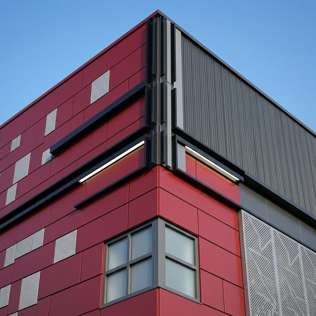 Instalador de fachadas arquitectónicas con panel sándwich - isocold.es